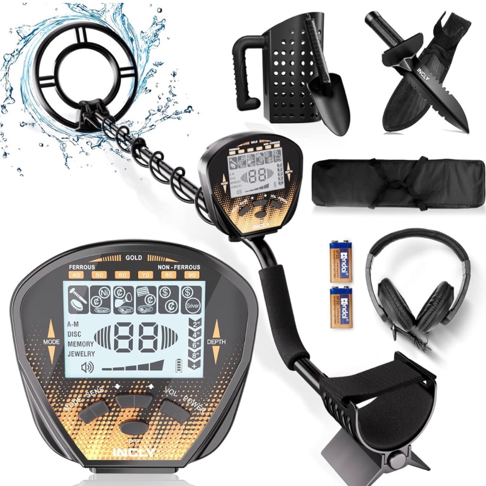Waterproof metal detector. Brand new never taken out of box.